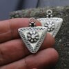 5 Antique Silver Ethnic Charms Pendant