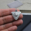 5 Antique Silver Ethnic Charms Pendant