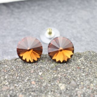 Swarovski deals topaz earrings