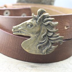 Horse Head Belt Buckle for Men Women Western Cowboy Belt Buckle