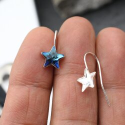 1 Pair 925 Sterling Silver earrings Settings for...