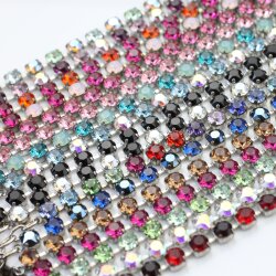 8 mm CHATONS Maxima Preciosa Crystal - 10 pcs.