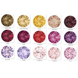 8 mm CHATONS Maxima Preciosa Crystal - 10 pcs.