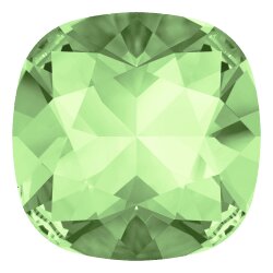 10 mm Cushion Square Swarovski Kristall 55 Chrysolite