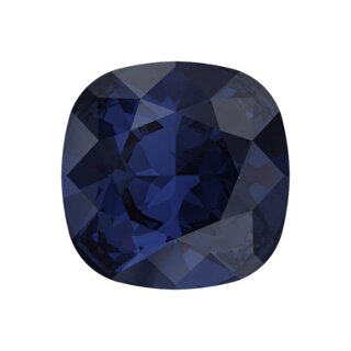 12 mm Cushion Square Swarovski Kristall 4470 70 Dark Indigo