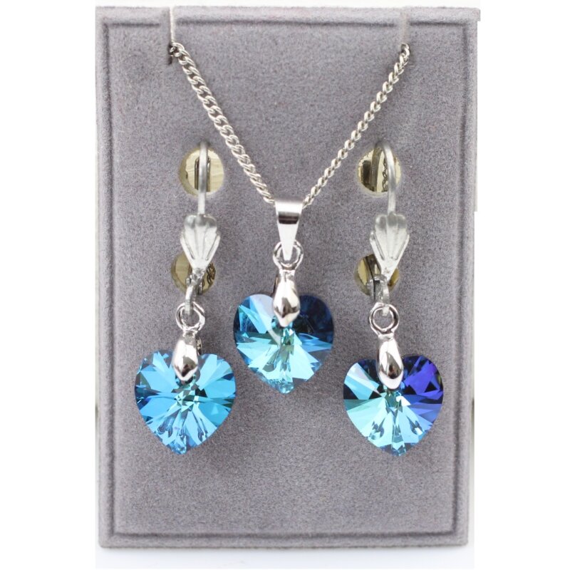 Swarovski folio earring and on sale necklace set