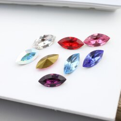 10 pcs. Swarovski Crystal 4200 - 15x7 mm Crystal...