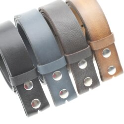 Genuine Cowhide High-Class Leather Belts, 4 cm, 100 % Leder