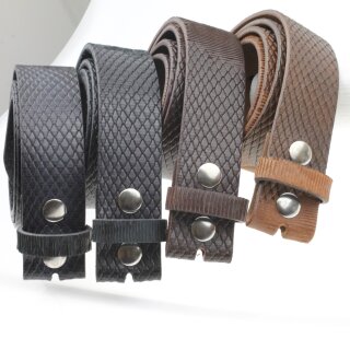 Snake pattern Leather belt Genuine Cowhide High Class Leather Belts, 4 cm,