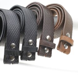 Snake pattern Leather belt Genuine Cowhide High Class Leather Belts, 4 cm,