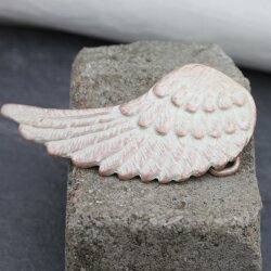 Angel Wing Belt buckle Rose Perlmutt