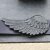 Matte Black Angel Wing Belt buckle