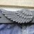 Matte Black Angel Wing Belt buckle