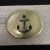 Antique Brass Navy Anchor Belt buckle