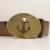 Antique Brass Navy Anchor Belt buckle