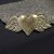 Antique Brass Belt Buckle Heart with wings Buckle