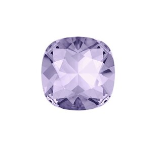 Silber Ohrringe  mit Swarovski Kristall Cushion Square groß 12 mm glitzer ohrringe 20 Violet