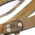 leather belts, 4 cm, 100 % Cow leather - Blau