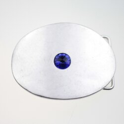 Belt Buckle with 12 mm Rivoli Swarovski Crystal