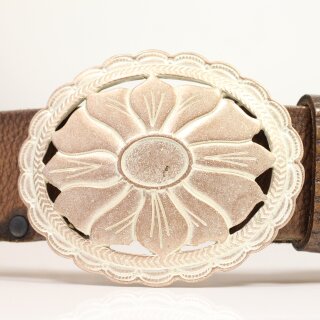 Design Belt Buckle, Rose Perlmutt, Western Belt Buckle