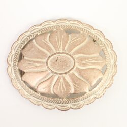 Design Belt Buckle, Rose Perlmutt, Western Belt Buckle