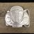 Volkswagen Beetle Belt Buckle, 1980s, Design Belt Buckle, Antique silver