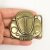 Volkswagen Beetle Belt Buckle, 1980s, Design Belt Buckle, Antique Brass