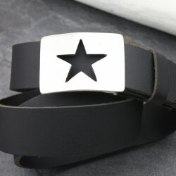 Silver Star Belt Buckle, Star belt buckle western, Design Belt Buckle