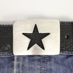 Silver Star Belt Buckle, Star belt buckle western, Design Belt Buckle