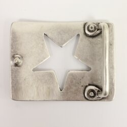 Silver Star Belt Buckle, Star belt buckle western, Design Belt Buckle