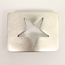 Silver Star Belt Buckle, Star belt buckle western, Design Belt Buckle