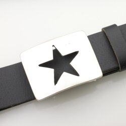 Silver Star Belt Buckle, Star belt buckle western, Design Belt Buckle