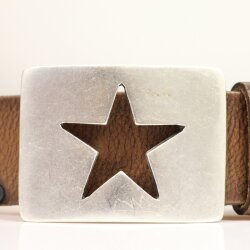 Silver Star Belt Buckle, Star belt buckle western, Design Belt Buckle