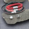 Custom order Stainless Steel Magnetic Clasp for 3, 4, 5, 6, 8 mm Leather and cord, Bracelet and Necklace Clasp