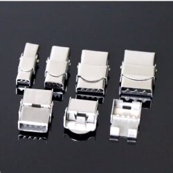 High-Quality Bracelet Clasps – 5mm, 10mm, 12mm | For Leather Bracelets & DIY Jewelry | 1 Pc.