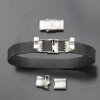 Hochwertige Armbandverschlüsse – 5mm, 10mm, 12mm | Für Lederarmbänder & DIY-Schmuck | 1 Stk.