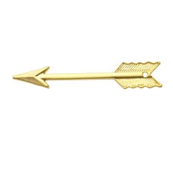 3 Pcs Tribal Arrow Charms, Statement Matte Gold Ethnic Pendants for DIY Necklaces & Earrings