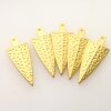 1 Pcs. Tribal Arrow Charms, Statement Arrow Pendants, Matte Gold Ethnic Charms, for DIY Necklaces and Earrings