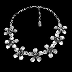 Flower stylish Necklace Statement Gothic Bohemian Medieval