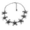 Flower stylish Necklace Statement Gothic Bohemian Medieval