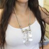 scale Necklace Statement Gothic Bohemian Medieval