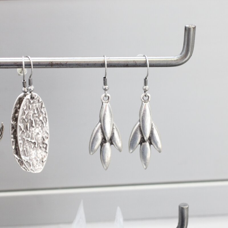 Leaf hot sale style earrings