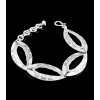 Ethno Look Bracelet with oval metal elements