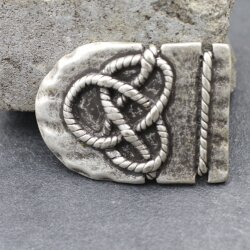 Knoten Gürtelschnalle, 7,8x5,8 cm