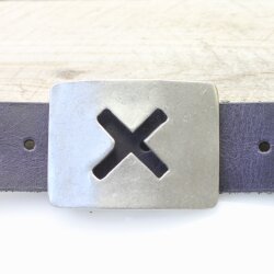 Belt Buckle Cross, maths, 7,4*5,4 cm