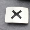 Belt Buckle Cross, maths, 7,4*5,4 cm