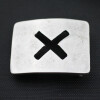 Belt Buckle Cross, maths, 7,4*5,4 cm