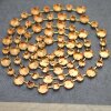 1 Meter Raw Brass Cupchain for Swarovski 1088, ss39 (8 mm) and 1122, 12 mm