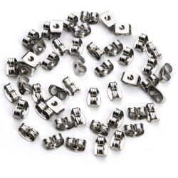 20 pcs. Butterfly Earring Back for Stud Earrings Jewelry DIY Making Earring Accessories