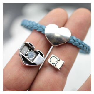 1 Heart Magnetic Clasp